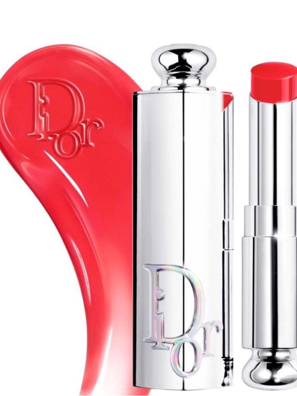 Dior Addict Glass Lipstick - Shade 334- Dior Blossom- an electric pink